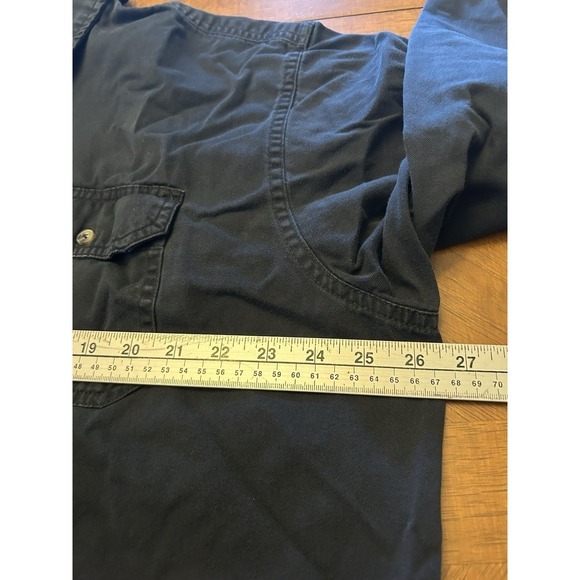 Wrangler Mens 2XL Dark Navy Heavy Cotton Denim Western RN130273 CA55394‎ - Picture 7 of 12